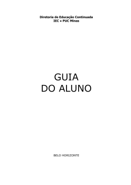 Guia do Aluno