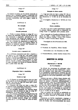 Artigo 67.o - Centro Nacional de Informa&ccedil;&atilde;o e Arbitragem de Conflitos