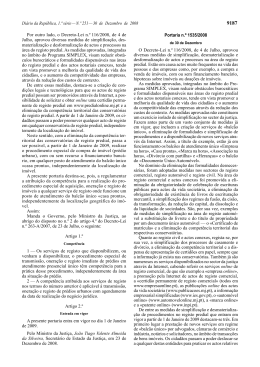 Di&aacute;rio da Rep&uacute;blica, 1.&ordf; s&eacute;rie &mdash; N.&ordm; 251 &mdash; 30 de