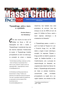 Massa Cr&iacute;tica 44 Maio