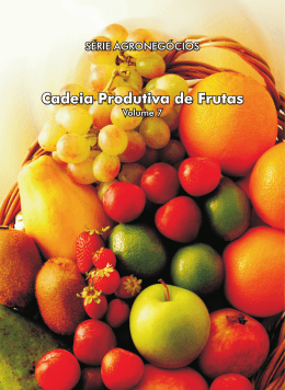 Cadeia Produtiva de Frutas - Série Agronegócios MAPA