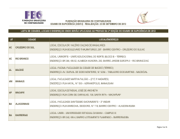 FUNDA&Ccedil;&Atilde;O BRASILEIRA DE CONTABILIDADE EXAME
