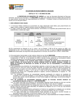 Abertura Edital