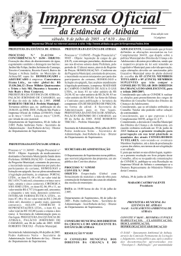 s&aacute;bado, 9 de julho de 2005 - n&ordm; 610 - Ano IX