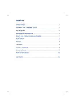 Rede Credenciada - Planos de Sa&uacute;de em Belo Horizonte