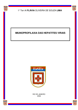 imunoprofilaxia das hepatites virais