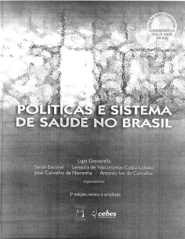 L&iacute;gia Giovanella Jos&eacute; Carvalho de Noronha &bull; Antonio Ivo