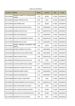 2&ordf; ano geografia