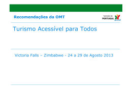 (Microsoft PowerPoint - Recomenda\347\365es da OMT sobre