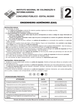 Engenheiro Agr&ocirc;nomo