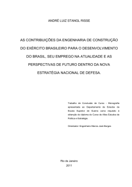 RISSE, Andr&eacute; Luiz Stangl. As contribui&ccedil;&otilde;es da Engenharia de