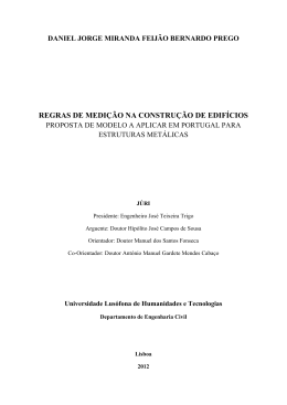 REGRAS DE MEDI&Ccedil;&Atilde;O NA CONSTRU&Ccedil;&Atilde;O DE EDIF&Iacute;CIOS