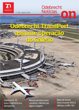 Odebrecht TransPort assume operação do Galeão