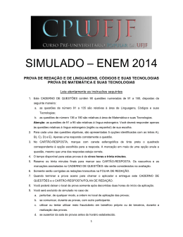 simulado 2&deg; dia
