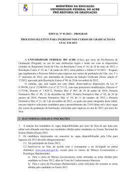 Clique aqui para visualizar - Universidade Federal do Acre