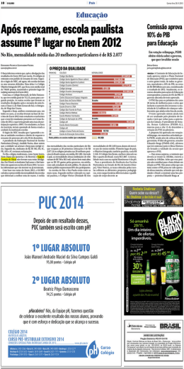 Col&eacute;gios tradicionais do Rio de Janeiro n&atilde;o t&ecirc;m notas divulgadas
