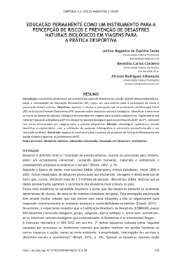 Educa&ccedil;&atilde;o permanente como um instrumento para a percep&ccedil;&atilde;o de