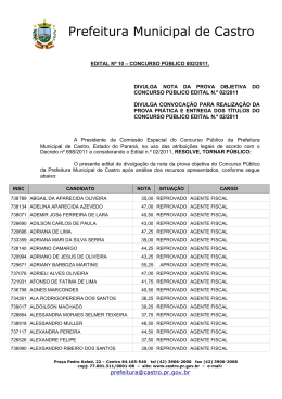 Prefeitura Municipal de Castro