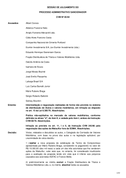 Processo Sancionador 05/2004