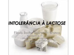 Intolerância à lactose - The Eletronic Journal of Pediatric