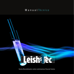 Leish-Tec Manual T&eacute;cnico