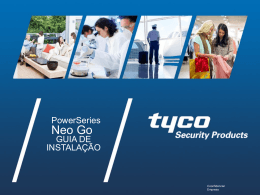 FAQ - Aplicativo PowerSeries Neo Go continua&ccedil;&atilde;o