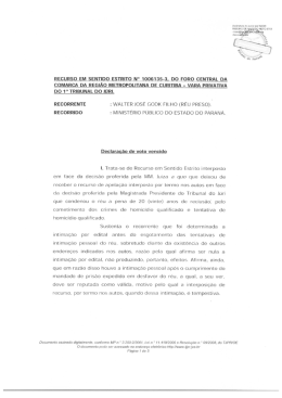 recurso em sentido estrito n&deg; 1006135