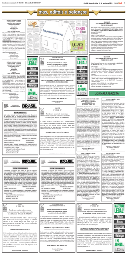 JORNAL A GAZETA