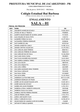 Ensalamento - Jacarezinho