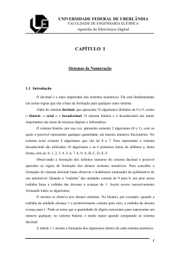 DISCIPLINA DE ELETR&Ocirc;NICA DIGITAL - IF