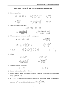 Números Complexos