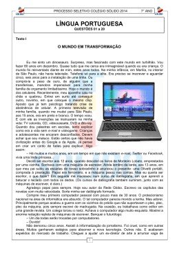 PROVAS - 7&ordm; ano Fundamental