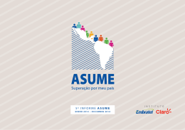 5&ordm; INFORME ASUME - Instituto Embratel