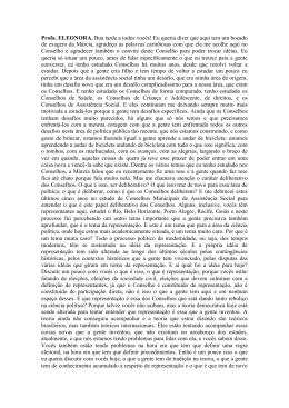 Profa. ELEONORA. Boa tarde a todos voc&ecirc;s! Eu queria dizer que