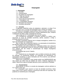 Empregador (resumo)