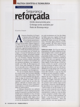 reforçada - Revista Pesquisa FAPESP