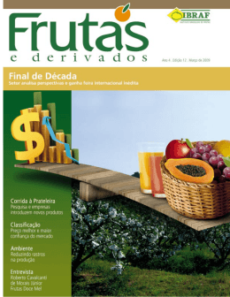 Revista Frutas e derivados - Edi&ccedil;&atilde;o 12