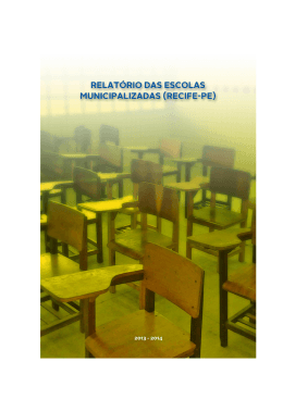 Escolas municipalizadas