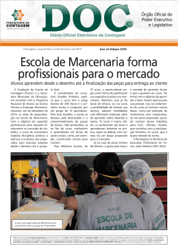 Edi&ccedil;&atilde;o 3559 quarta-feira, 04 de fevereiro de 2015 com 101 p&aacute;ginas