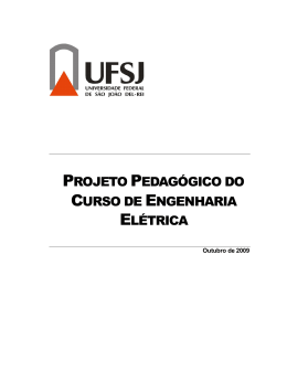 Plano Pedag&oacute;gico do Curr&iacute;ulo 2009.