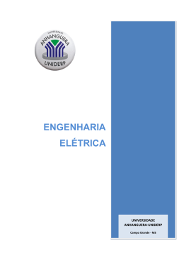 Projeto Pedagógico do Curso de Engenharia Elétrica (Bacharelado)