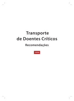 Transporte de Doentes Críticos