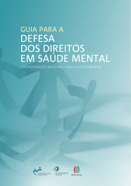 Guia para a Defesa dos Direitos em Sa&uacute;de Mental