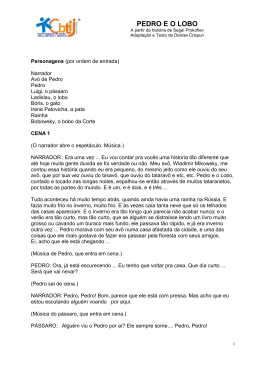 pedro e o lobo - Centro Brasileiro Teatro para a Infância e Juventude