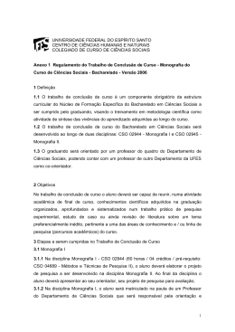 UNIVERSIDADE FEDERAL DO ESPÍRITO