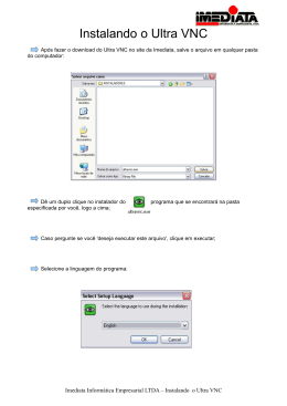 Instalando o Ultra VNC