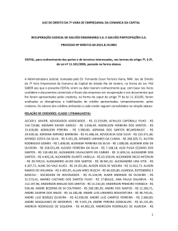 galvão engenharia - Tribunal de Justiça do Estado do Rio de Janeiro