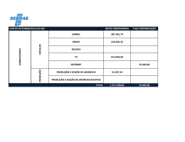 WHITE PROPAGANDA TALK COMUNICA&Ccedil;&Atilde;O - Sebrae-SP