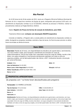 Ata Parcial - CidadeCompras