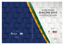 Eleições 2014 Contabilidade Necessária - Crc